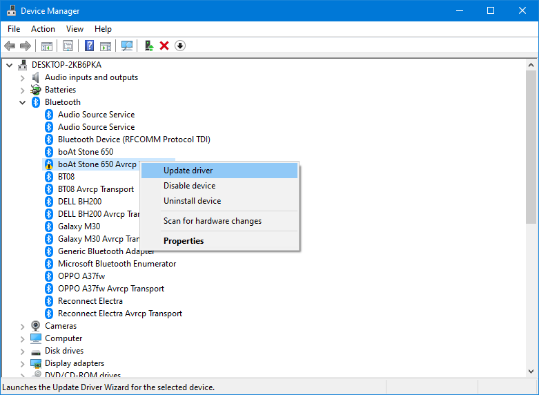 Fix Missing Generic Bluetooth Driver Error on Windows 10