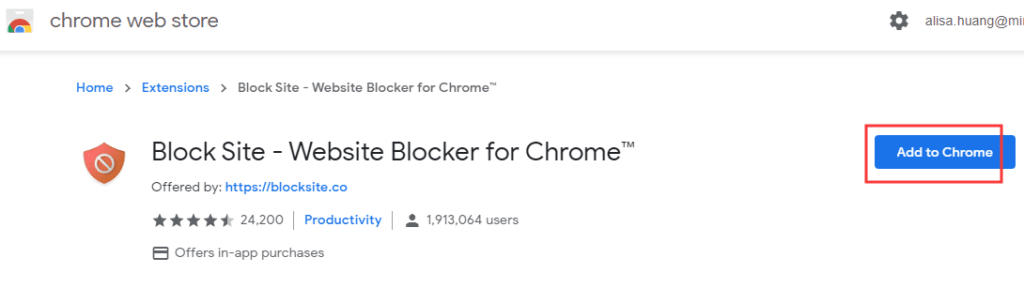 Block Websites on Google Chrome