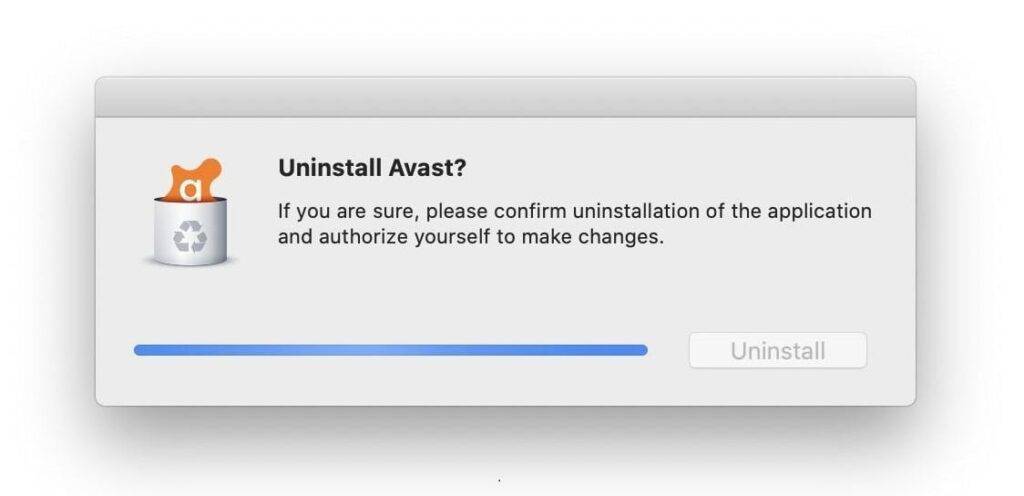 uninstall Avast from Mac