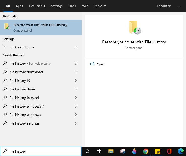 Recover Deleted Photos in Windows 10