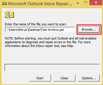 Fix Microsoft Outlook Error 0x800ccc0f