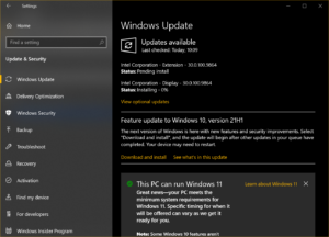 Install Windows Updates