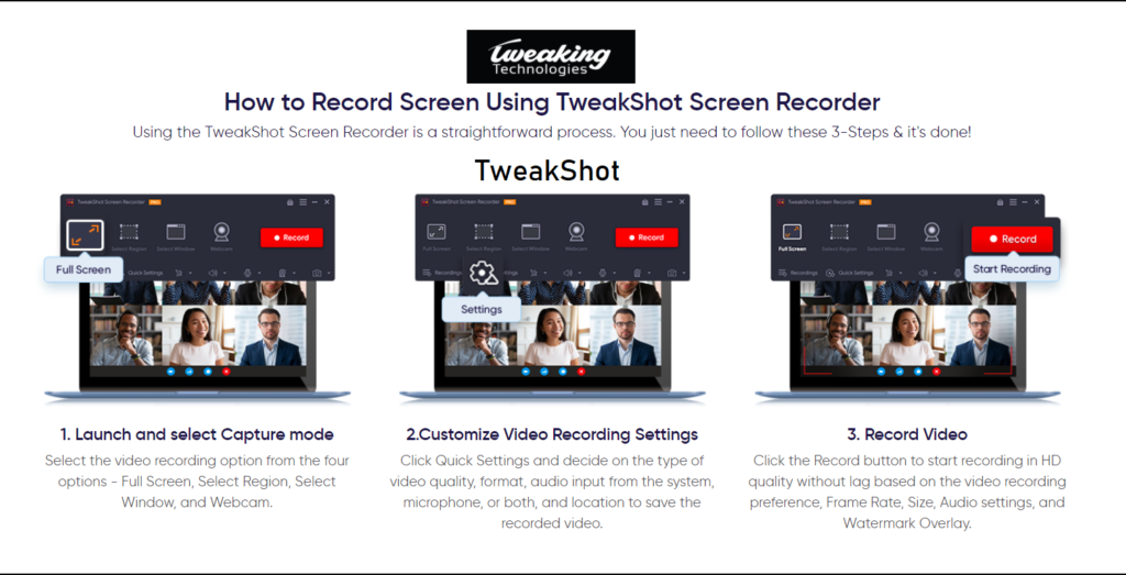 TweakShot Screen Recorder