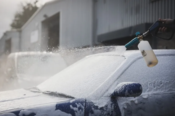 snow foam car wash