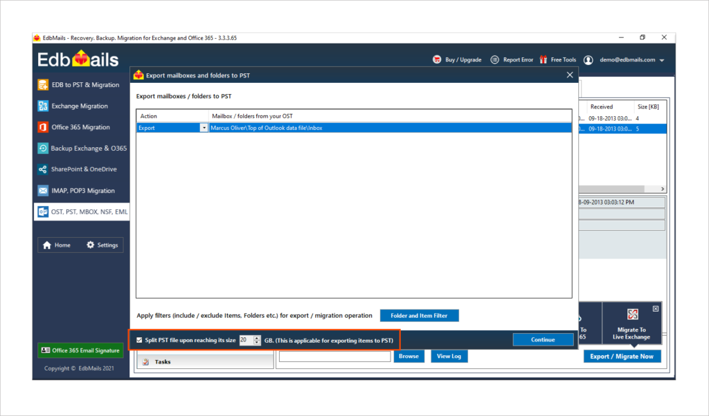 OST to PST converter software