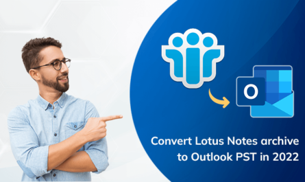 Convert Lotus Notes archive to Outlook PST