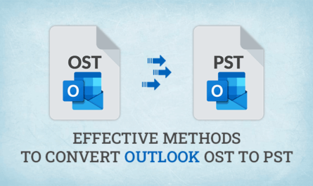 Convert Outlook OST to PST File