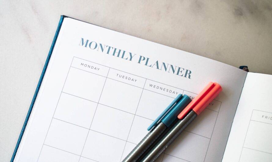 Tips for Creating Your Monthly Calendar
