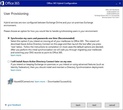 Synchronize Active Directory