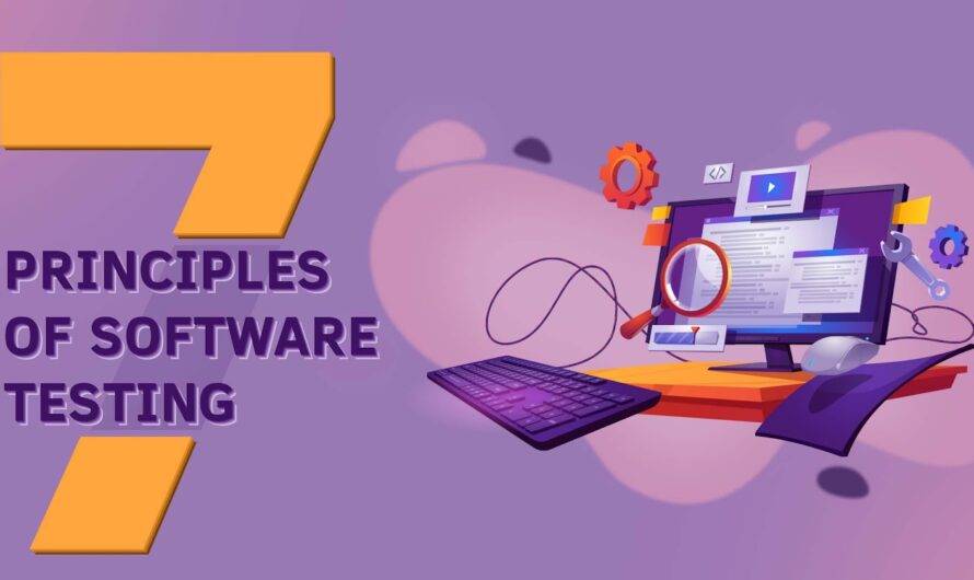 What are the 7 principles of Software Testing?