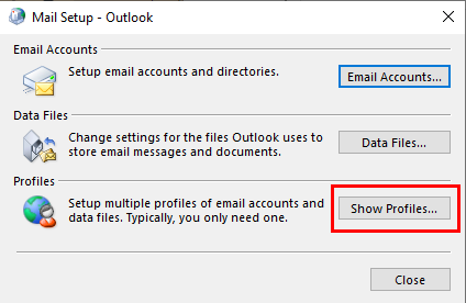 Fix Outlook is not Responding