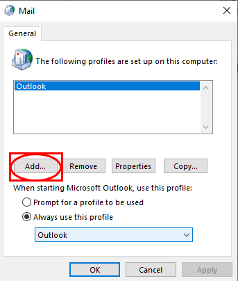 Fix Outlook is not Responding