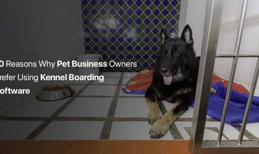 10 Reasons Why Pet Business Owners Prefer Using Kennel Boarding Software