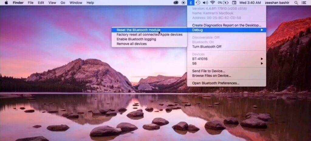 Turn on Bluetooth on Your Mac