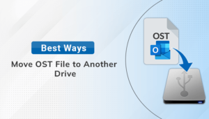 Move OST File to Another Drive