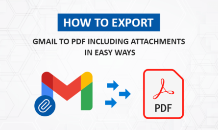 export Gmail to PDF