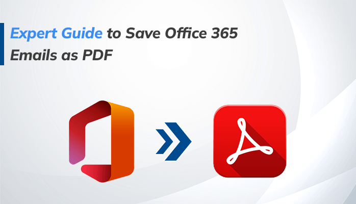 save Office 365 emails as PDF