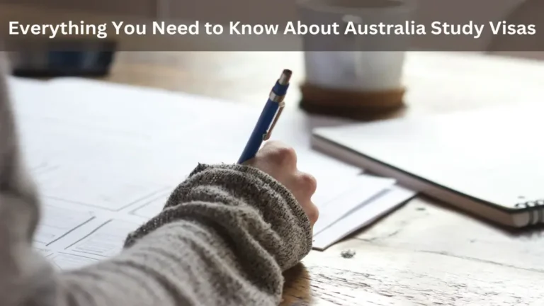 Australia Study Visas