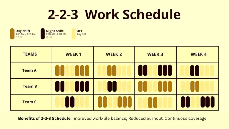 2-2-3 Work Schedule