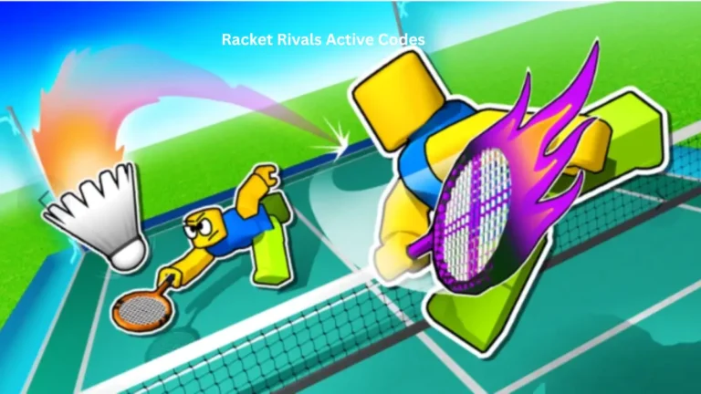 Racket Rivals Active Codes
