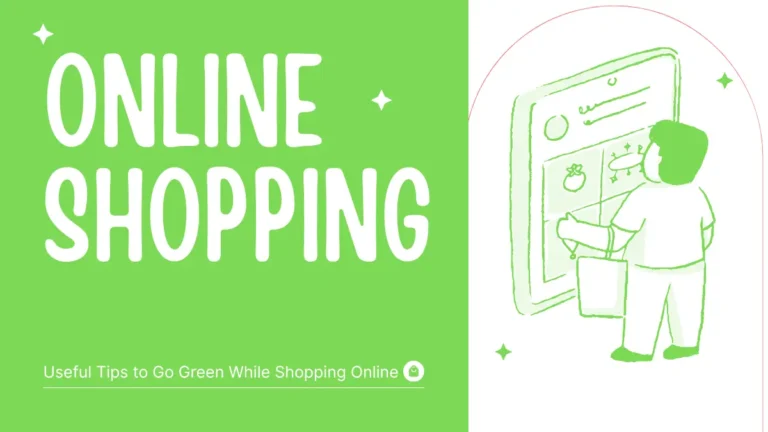 Go Green While Shopping Online
