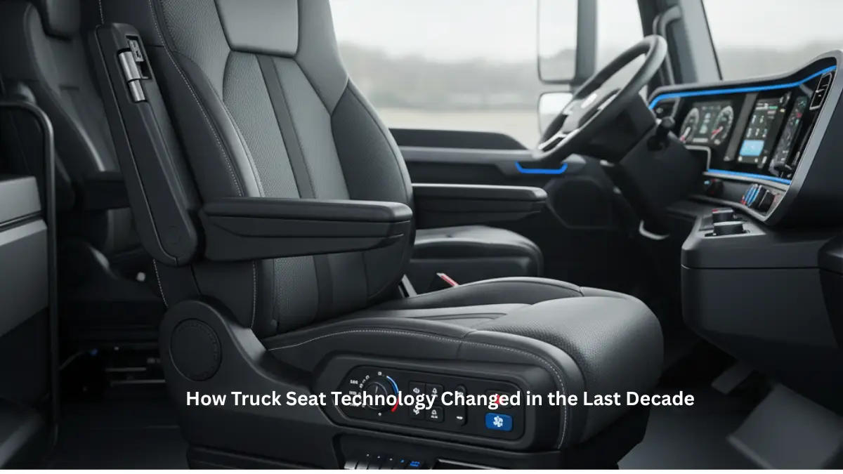 How Truck Seat Technology Changed in the Last Decade