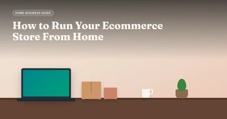 Run Ecommerce Store