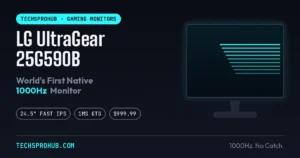 LG’s 1000Hz gaming monitor
